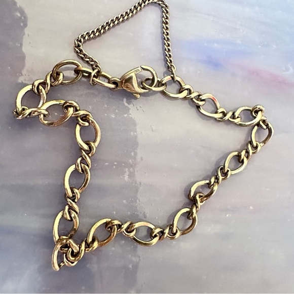 James Avery Sterling Silver Twisted Oval Link Chain Classic Bracelet 7”  4311 - Picture 11 of 12